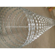 Concertina Razor wire of BTO30 Blade Type